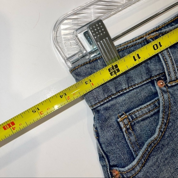 Wild Fable Raw Hem Jean Skirt Sz 4 - Picture 12 of 16